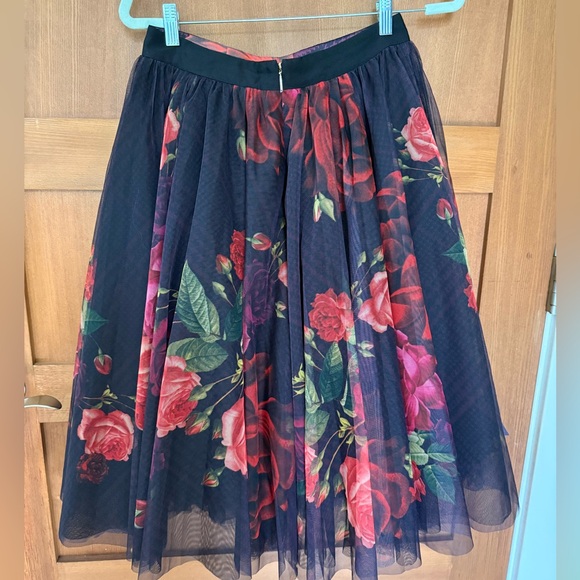 Ted Baker Rose Tutu Midi Skirt 2 - Picture 2 of 5